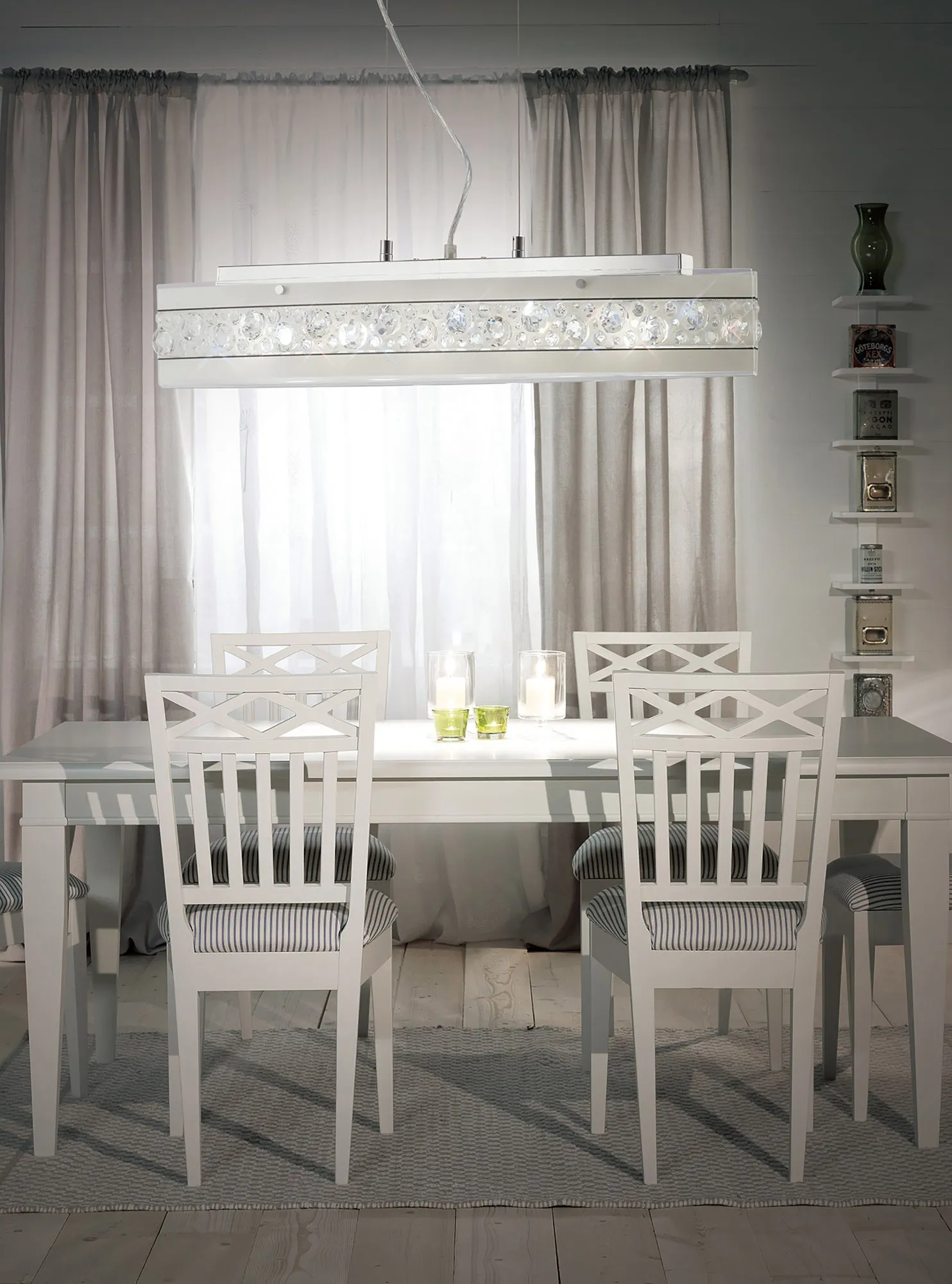 Cosmic Crystal Ceiling Lights Diyas Linear Crystal Fittings Cosmic Crystal Ceiling Lights Diyas Linear Crystal Fittings